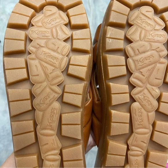 Kork-Ease | Shoes | Korks Faithe Crossover Platform Sandals  New! Korks by Kork-ease Faithe Crossover Platform Sandals in Brown Size 11
